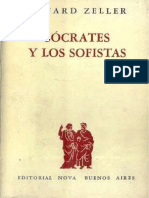 Zeller Eduard Socrates y Los Sofistas Ed Nova