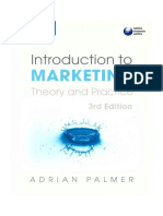 SDHLT 02707 - Introduction To Marketing Theory and Practice