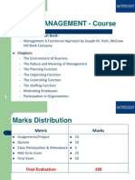 Basic Management Course Overview