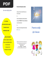 Folheto Proteção de Crianças perante vagas de calor