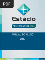 Manual do Aluno (2017) - Pós-Graduação - Estácio de Sá
