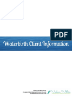ho waterbirth client packet