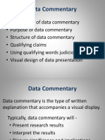 Data Commentary Qualifiers