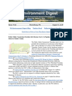 Pa Environment Digest August 6, 2018