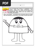 Aniversário Do Seu Alfabeto