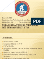 Desarrollo de Aplicaciones WEB Basadas en PHP y
