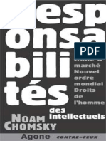 Noam Chomsky - Responsabilités Des Intellectuels