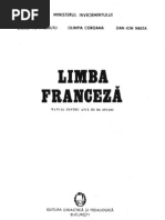 03 Limba Franceza - Manual Pentru Anul III de Studiu