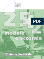 Modele Electorale I Sisteme Electorale