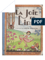 H.filloux - La Joie de Lire - Contes Et Récits