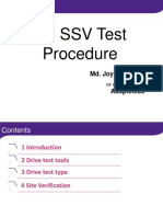 3G SSV Test Procedure: Md. Joynal Abaden Auspicious