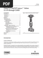 Fisher ET Control Valve PDF