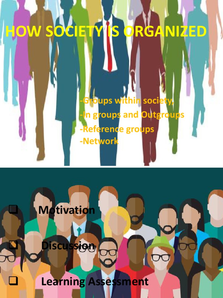 How Society is Organized Chapter 5 Social Network Social Group
