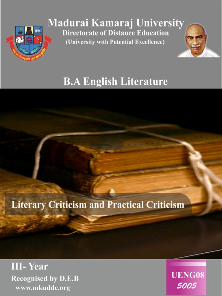 Literary vs. Practical Criticism Overview | PDF | Id | Sigmund Freud