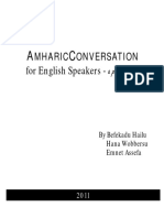 Amharic Conversation PDF