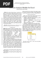 Microsoft Excel as a Tool for Solving Multicriteria Decision Problems