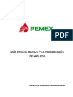 Manejo y Preservacion de Nucleos PDF