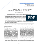 Nox From Diesel Engine Emission and Control Strategies-A Review