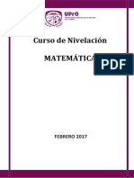 Cuaderno Matemática Mantenimiento 2017