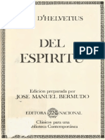 Del Espíritu Helvetius (Para Buscar Palabras) PDF