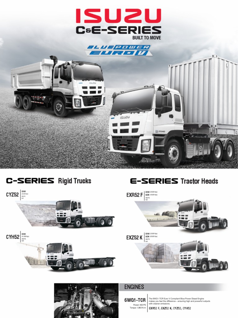 ISUZU C&E SERIES トレーラー ISUZU C&E SERIES Trailer Truck Diecast Model Excellent JAPAN