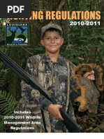 Download louisiana hunting regulations 2010 - 2011 by wst SN38543437 doc pdf