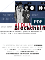 Blockchain: The Ethereum World Computer - Individual Empowerment or The First Step To Even More Information Control?
