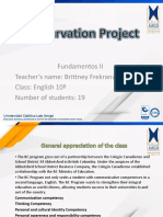Teacher Observation Fundamentos 2