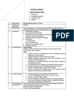 OSCE Bedah Appendicitis