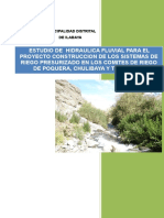Hidraulica Fluvial Poquera-Chulibaya-Ticapampa