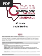 4th Grade Social Studies Cobb Teaching and Learning Standards 5.5.207