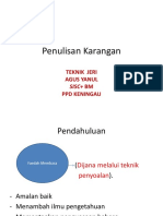 Penulisan Karangan Teknik JERI