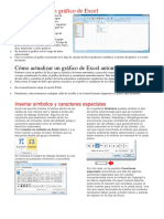 Cómo Insertar Un Gráfico y Simbolos en Excel