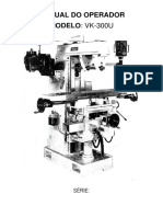 Manual do Operador da Fresadora Combinada VK-300U