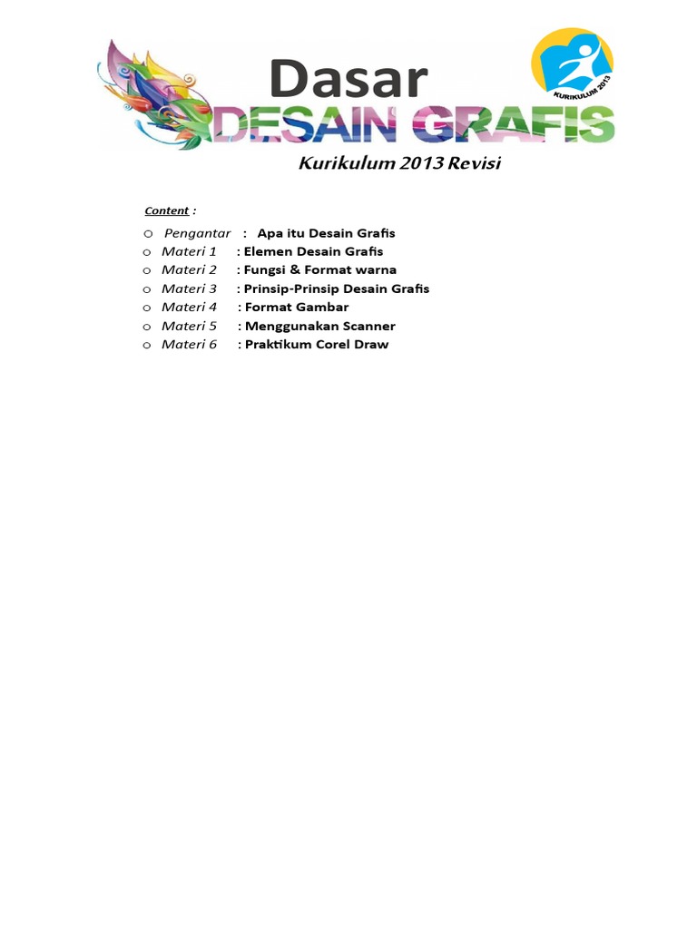 Modul Dasar Desain Grafis