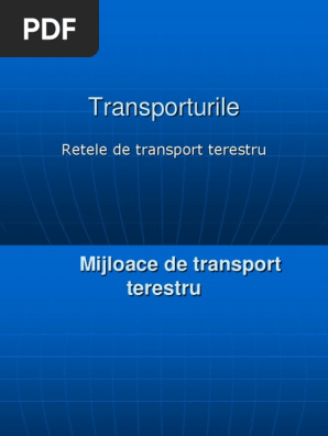 Www Referat Ro Transporturile Retele De Transport Terestru