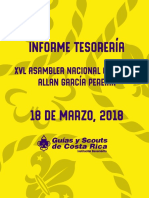 Informe Tesorería Asamblea 2018
