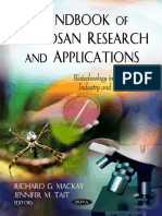 (Biotechnology in Agriculture Industry and Medicine Series) Tait, Jennifer M. - Mackay, Richard G-Handbook of Chitosan Research and Applications-Nova Science Publishers (2012)