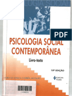 BERNARDES, J. de S. História. in - STREY, M. Psicologia Social Contemporânea. 5 Ed. Petrópolis - Vozes, 2001. Pp. 19-35 PDF
