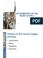 Determinants of The Money Supply