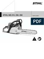 Stihl MS 210 - 230 - 250