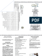 Documents Required for CBA Review