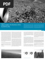 Space matters. El urbanismo crítico de Edward Soja. PABLO ELINBAUM