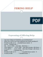 Offering Help