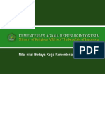 5 Budaya Nilai Kerja Kementerian Agama PDF