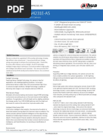 DH IPC HDBW4231E AS - Datasheet - 20170329 PDF