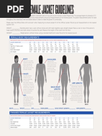 Womens Jacket Measuring Guide