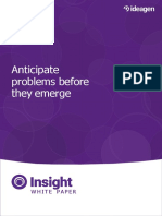 Anticipate Problems Before They Emerge: White Paper