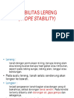 10 Stabilitas Lereng 1 PDF