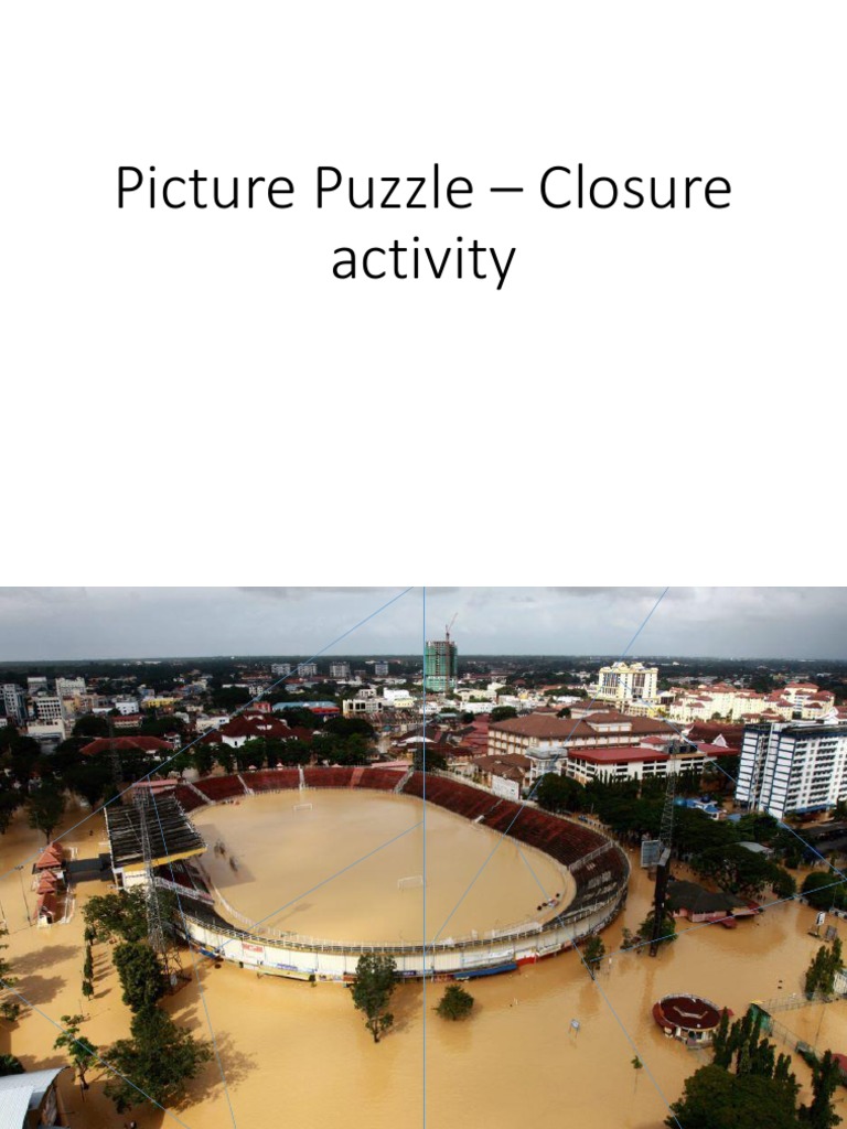 Picture Puzzle - Closure Activity | PDF